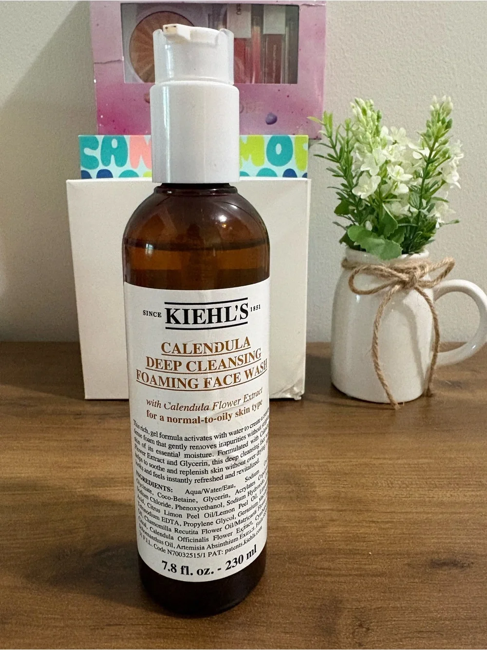 Kiehl’s Calendula Deep Cleansing Foaming Face Wash 7.8oz